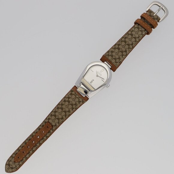 COACH Watches 0208 Stainless Steel/leather Quartz - Picture 1 of 11